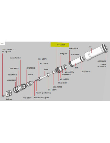Joint Eclipse Emek 014NBR70