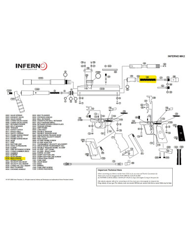 Ressort Principal Velocité Inferno