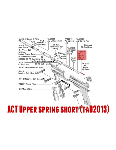 Tippmann 98 ACT upper...