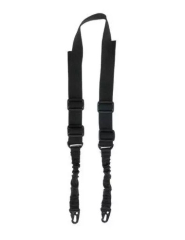 Sangle Bungee Tactique 2 Points Noire...