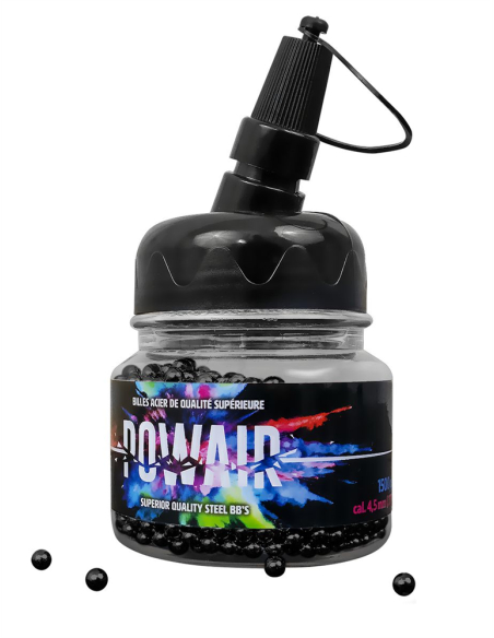 Billes Acier 4.5 mm noires...