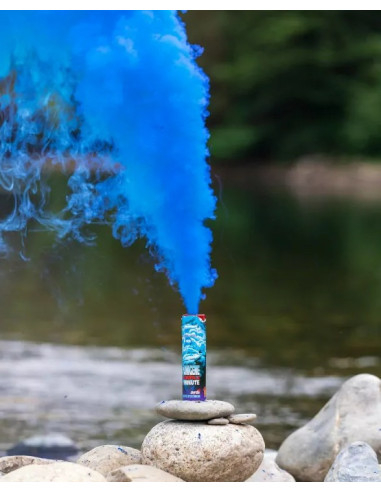 Fumigene Goupille 1 minute Bleu - Duke