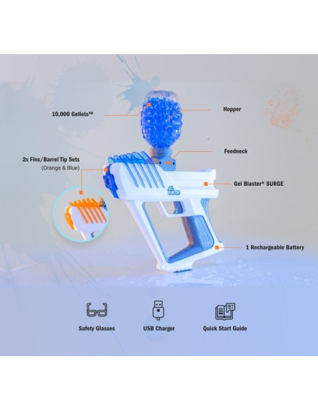 Pistolet GelBlaster SURGE...