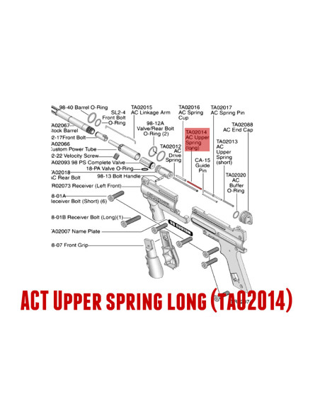 Tippmann 98 ACT upper...