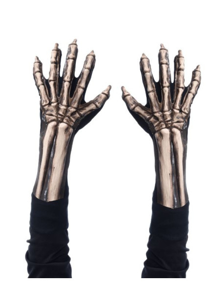 Gants Halloween Squelette...