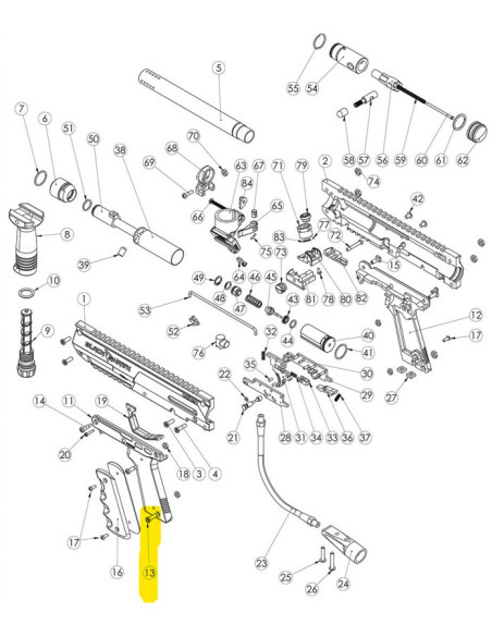 SW1 Frame Screw  13