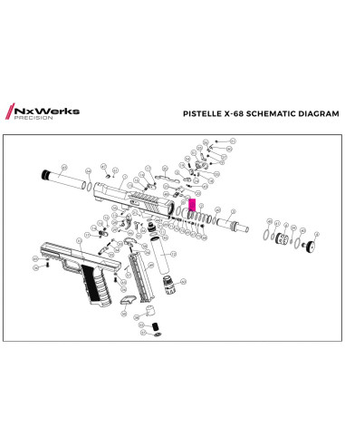 Spring Sleeve Original - Pistelle X68...