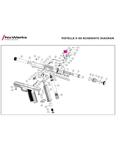 Main Body Cap Original - Pistelle X68...