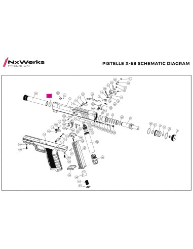 20*1.5 Oring Original - Pistelle X68...
