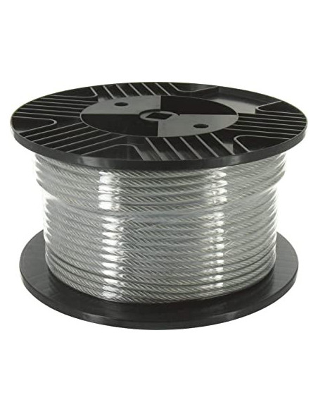 Cable Acier 3mm Gainé 5mm...