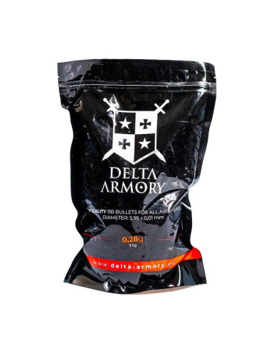 Billes Airsoft 0.28gr Blanche - Delta...