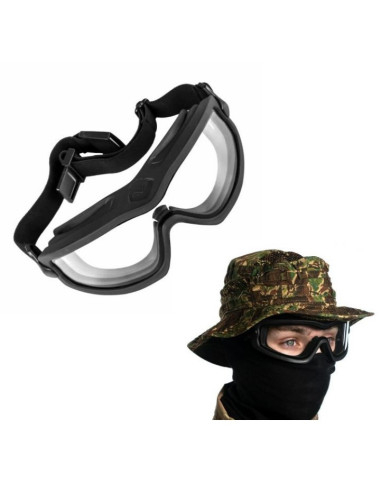 Masque airsoft Antibuée double écran...