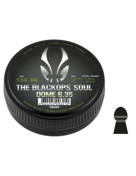 Plombs 6.35 mm The Black...