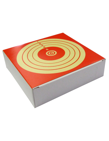 Cibles Rouges Carton Airsoft et 4.5...
