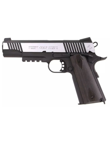 Colt 1911 Rail gun Bicolore culasse...