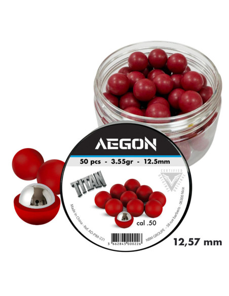 Billes TITAN ABS avec Coeur...